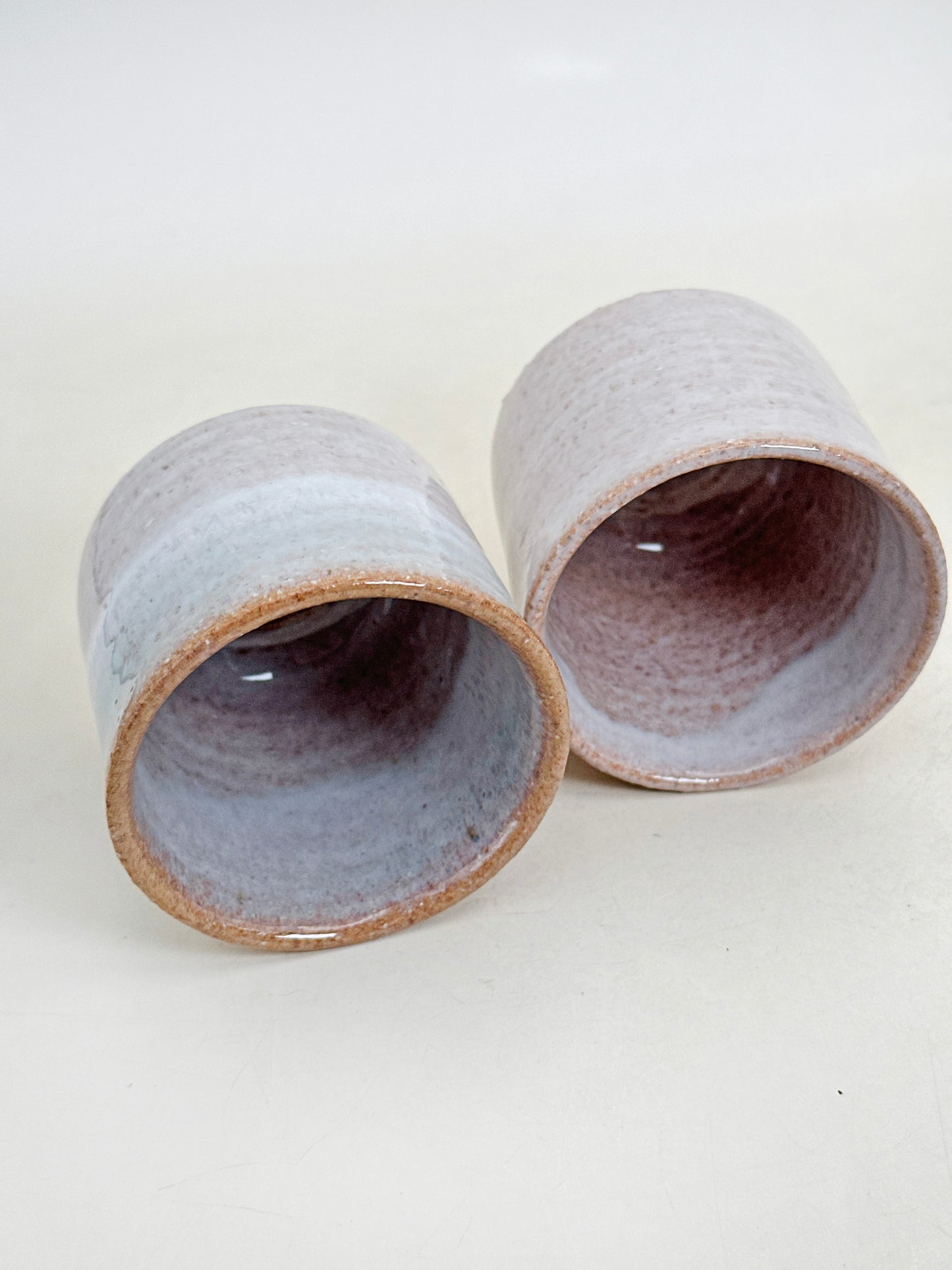 TB293 - Tasses à thé Yunomi Hagi-yaki par Tsubaki Shūen 椿秀窯