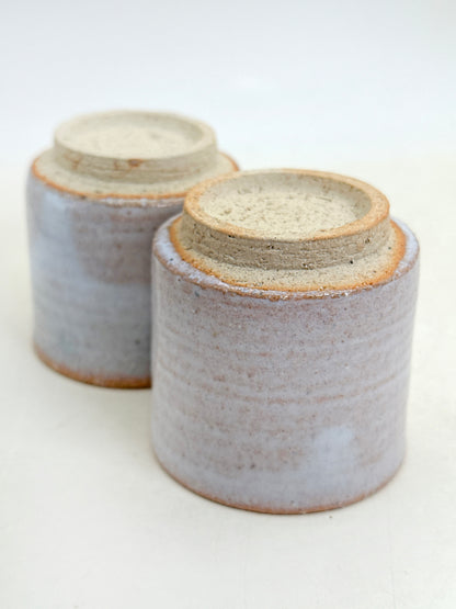 TB293 - Tasses à thé Yunomi Hagi-yaki par Tsubaki Shūen 椿秀窯