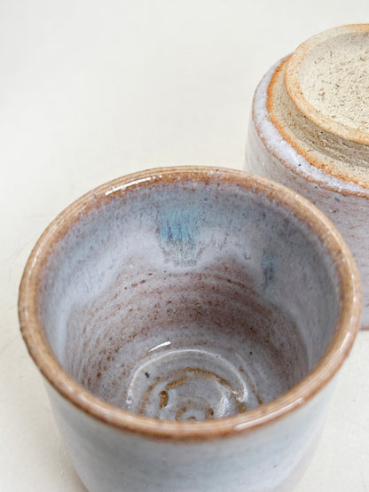 TB293 - Tasses à thé Yunomi Hagi-yaki par Tsubaki Shūen 椿秀窯