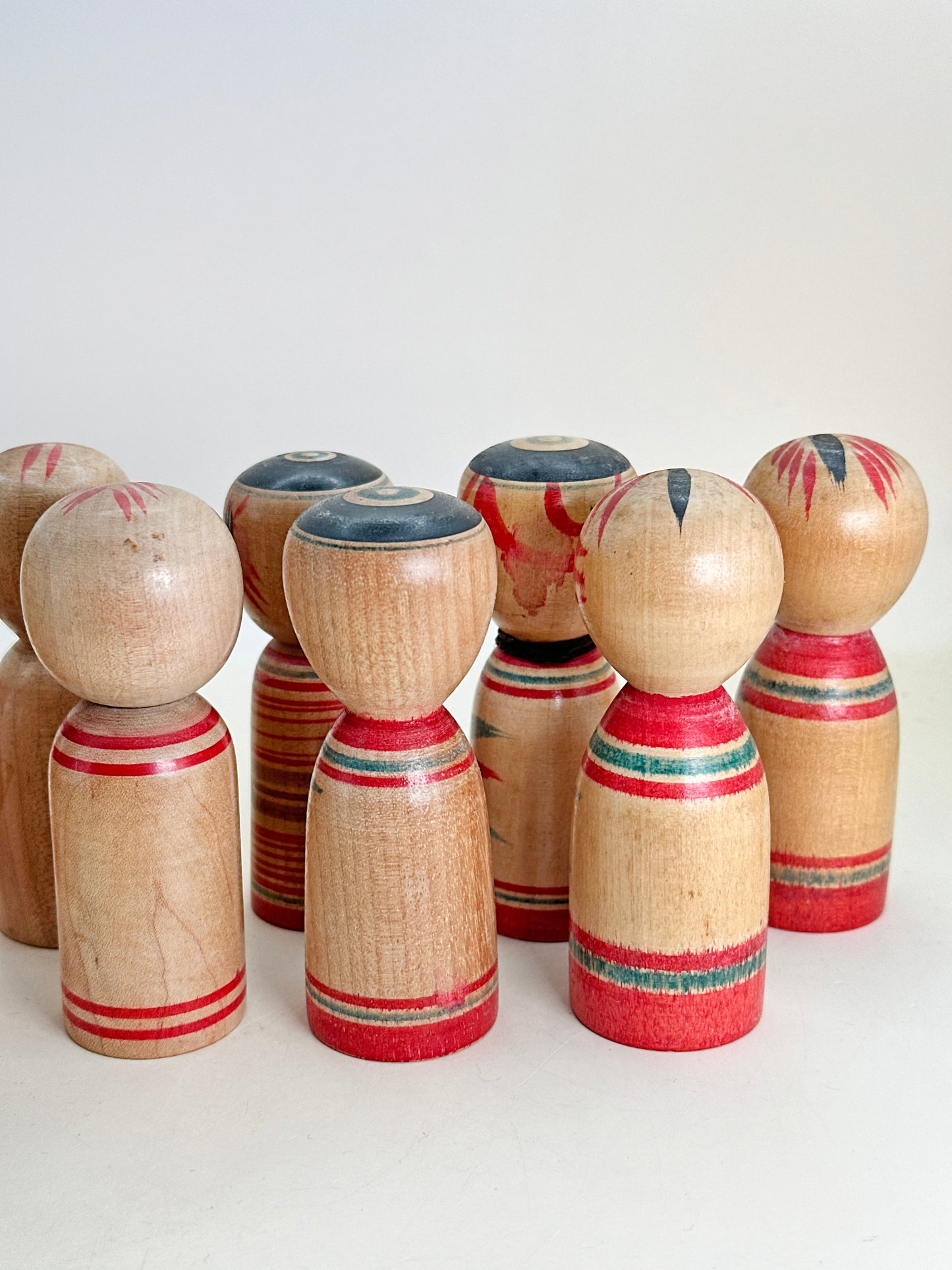 K10183 - Set de kokeshi traditionnelles Dento 伝統こけし