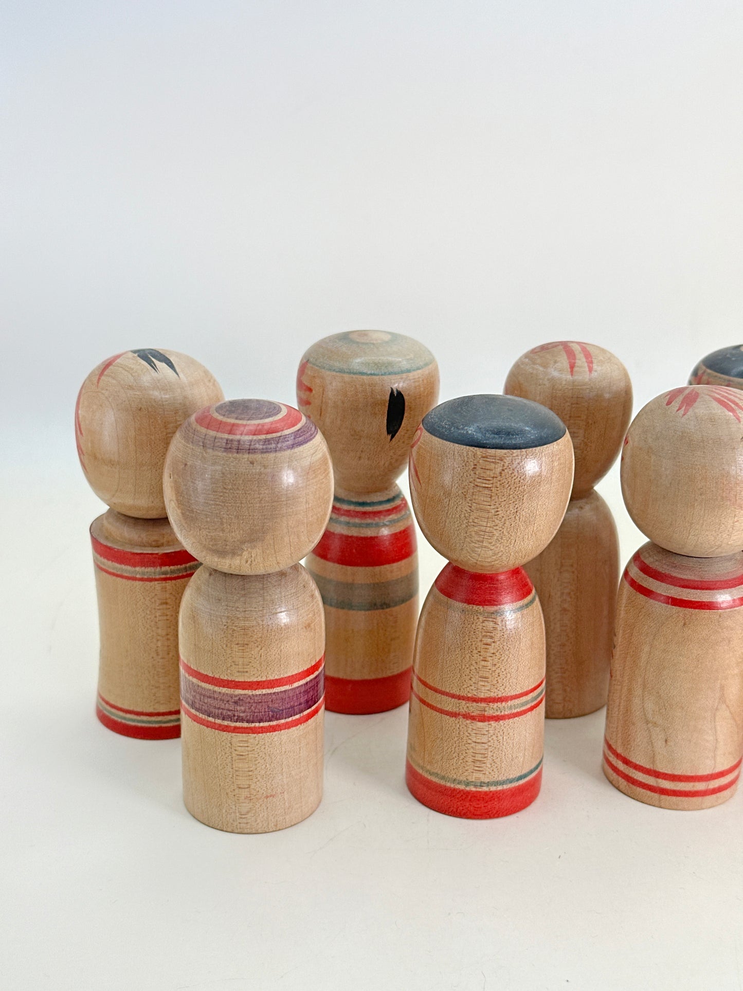 K10183 - Set de kokeshi traditionnelles Dento 伝統こけし