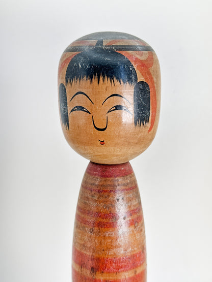 K25123 - Tsuchiyu Kokeshi by Kazunori Chinnohara 陳野原和紀