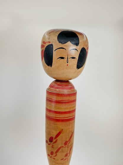 K30049 - Kokeshi traditionnelle Sakunami Kenjiro Hiraga 平賀謙次郎