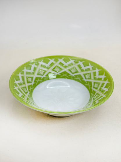 TB295 - Assiette Kiyomizu-yaki par Tachikichi たち吉