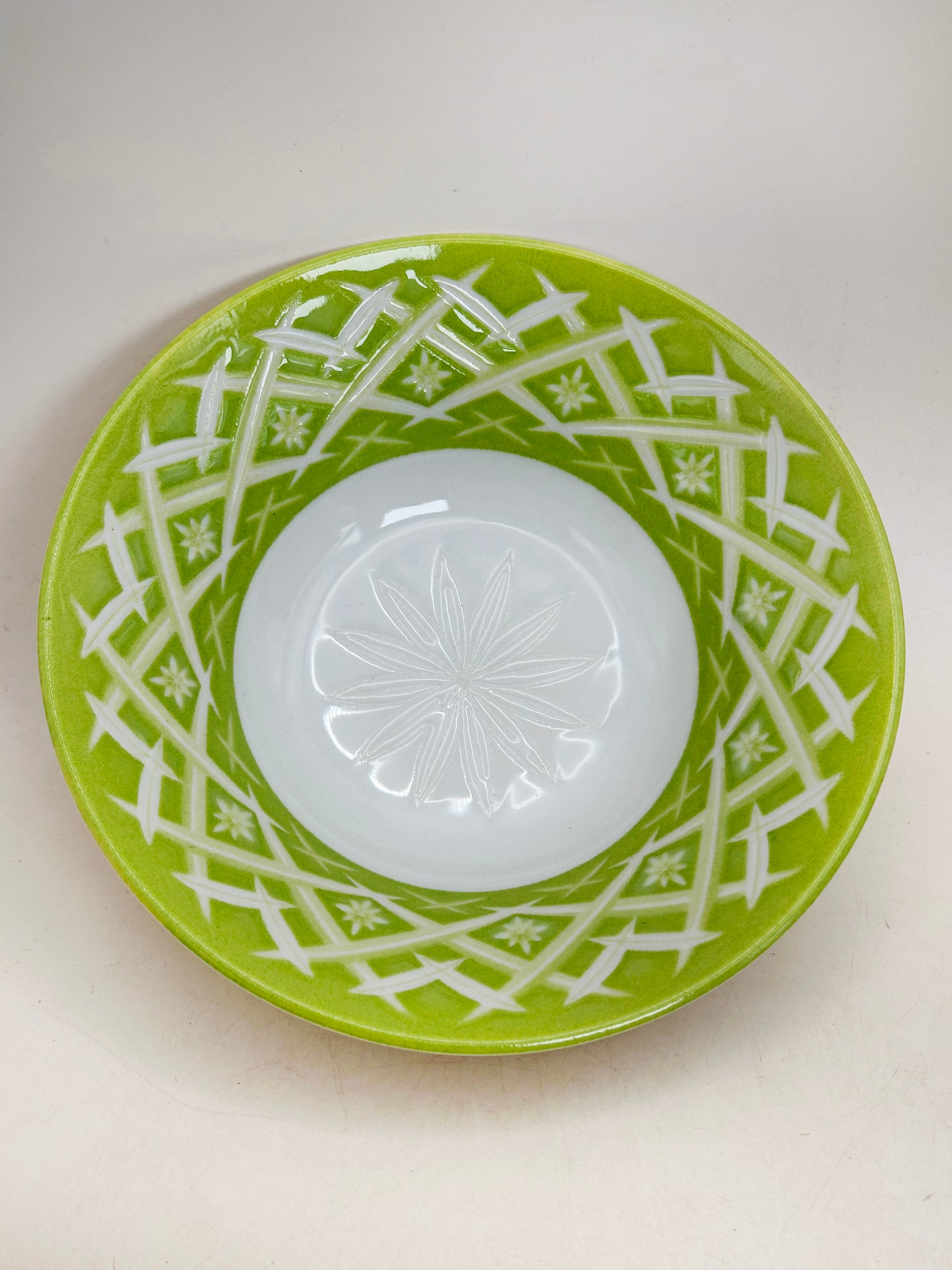 TB295 - Assiette Kiyomizu-yaki par Tachikichi たち吉