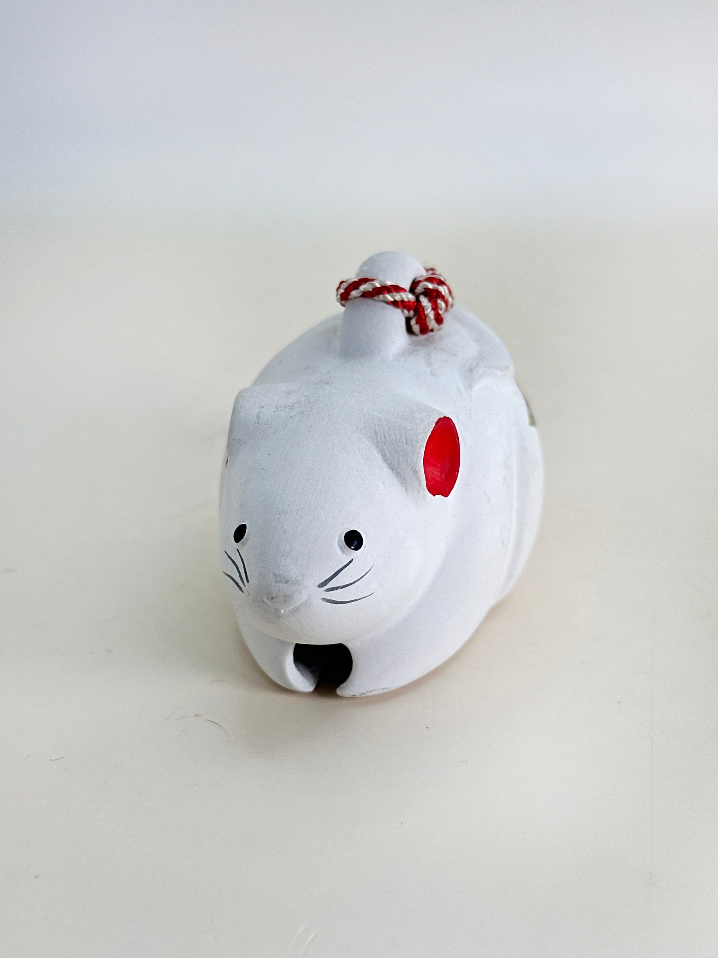 CB188 - Rat Dorei clay bell by Yakushigama 薬師窯