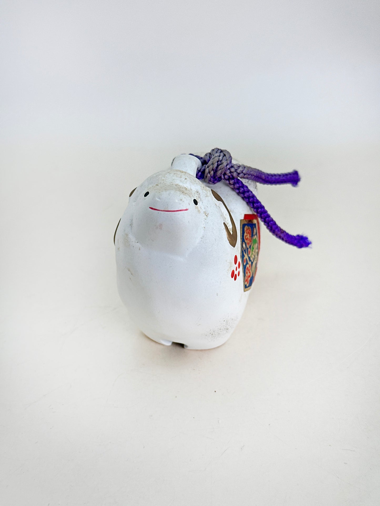 CB187 - Clochette en argile Dorei mouton de Shōfūgama 正風窯