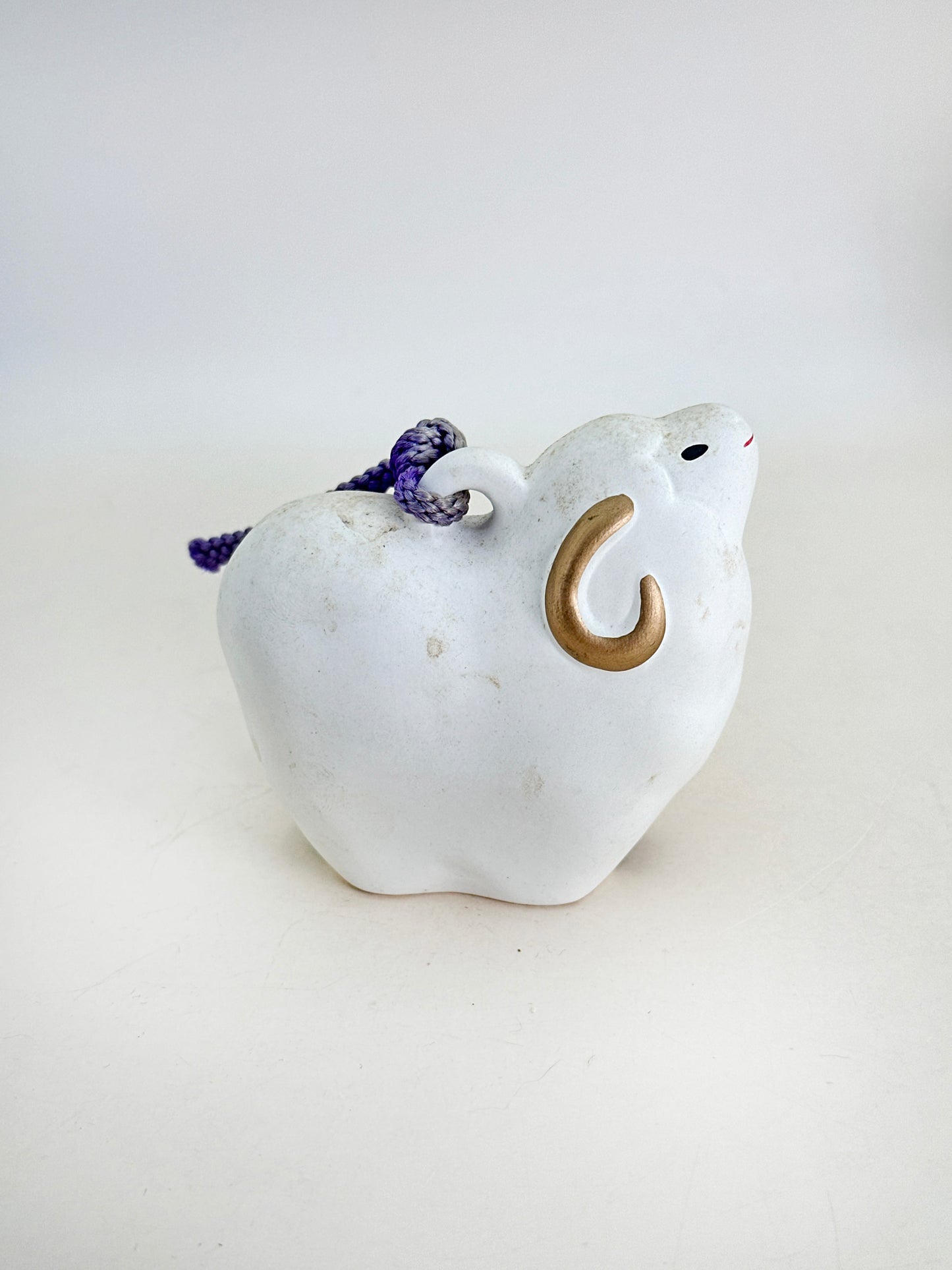 CB187 - Clochette en argile Dorei mouton de Shōfūgama 正風窯