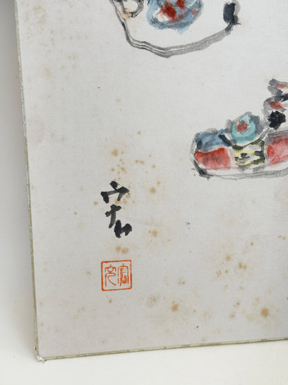 SHP411 - Shikishi Artwork Ningyō signed Hiroshi 宏