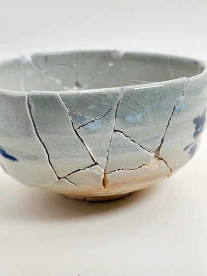 TC105 - Kintsugi  Hagi-yaki Chawan Matcha Bowl 萩焼