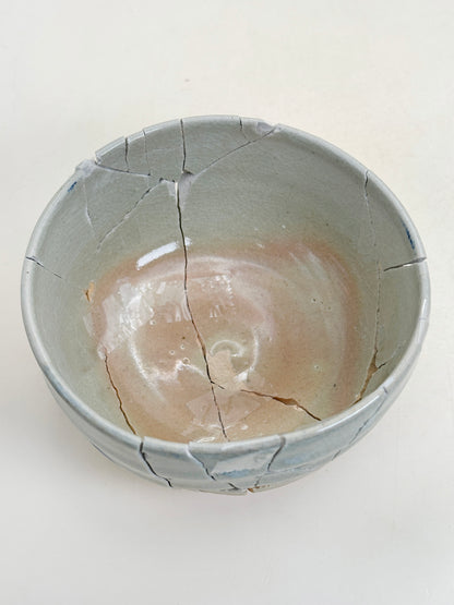 TC105 - Kintsugi  Hagi-yaki Chawan Matcha Bowl 萩焼