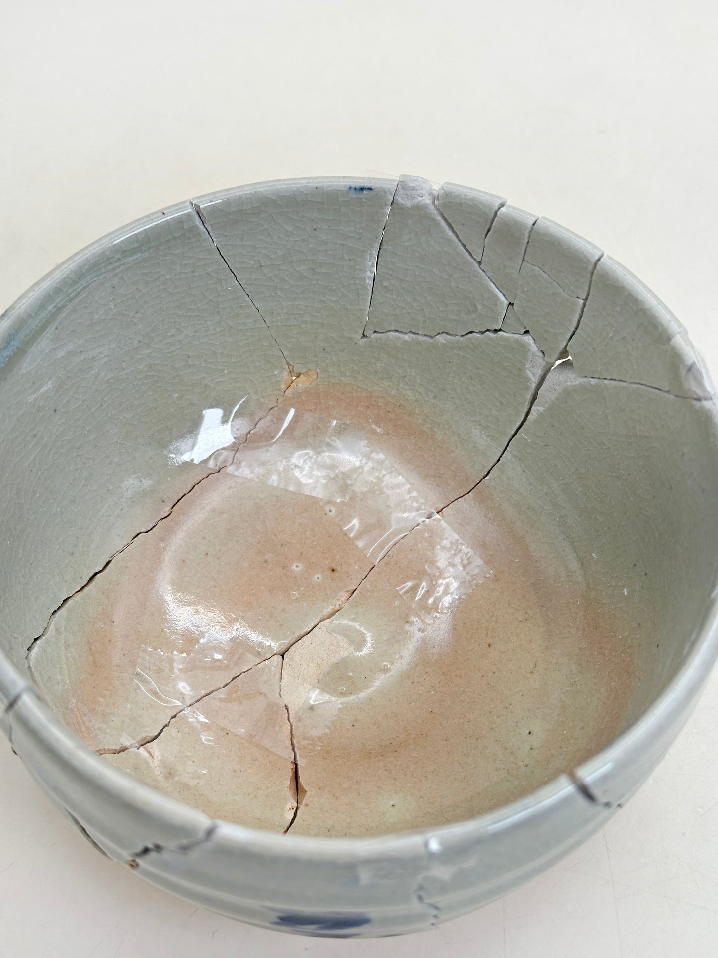 TC105 - Kintsugi  Hagi-yaki Chawan Matcha Bowl 萩焼