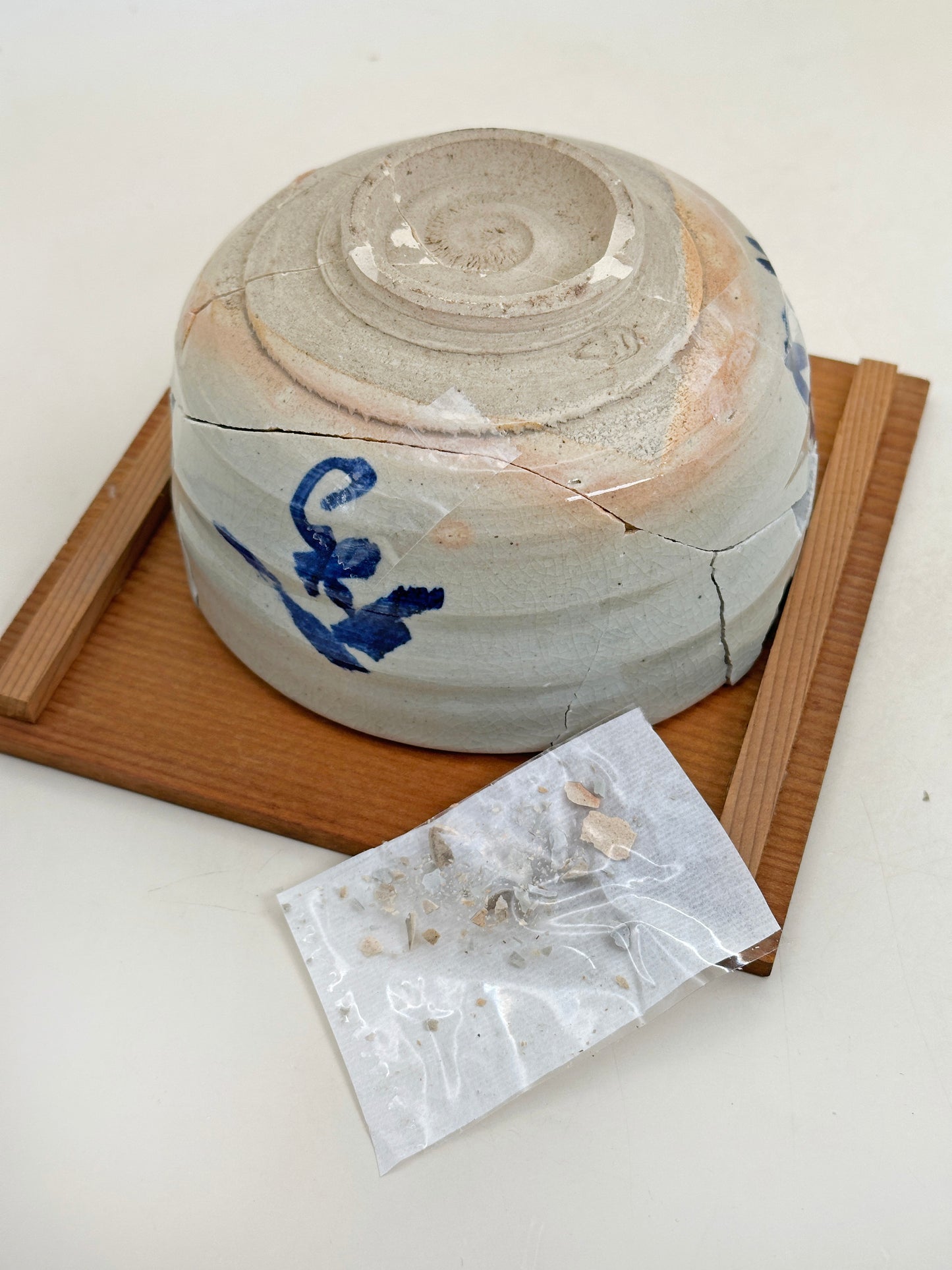 TC105 - Kintsugi  Hagi-yaki Chawan Matcha Bowl 萩焼