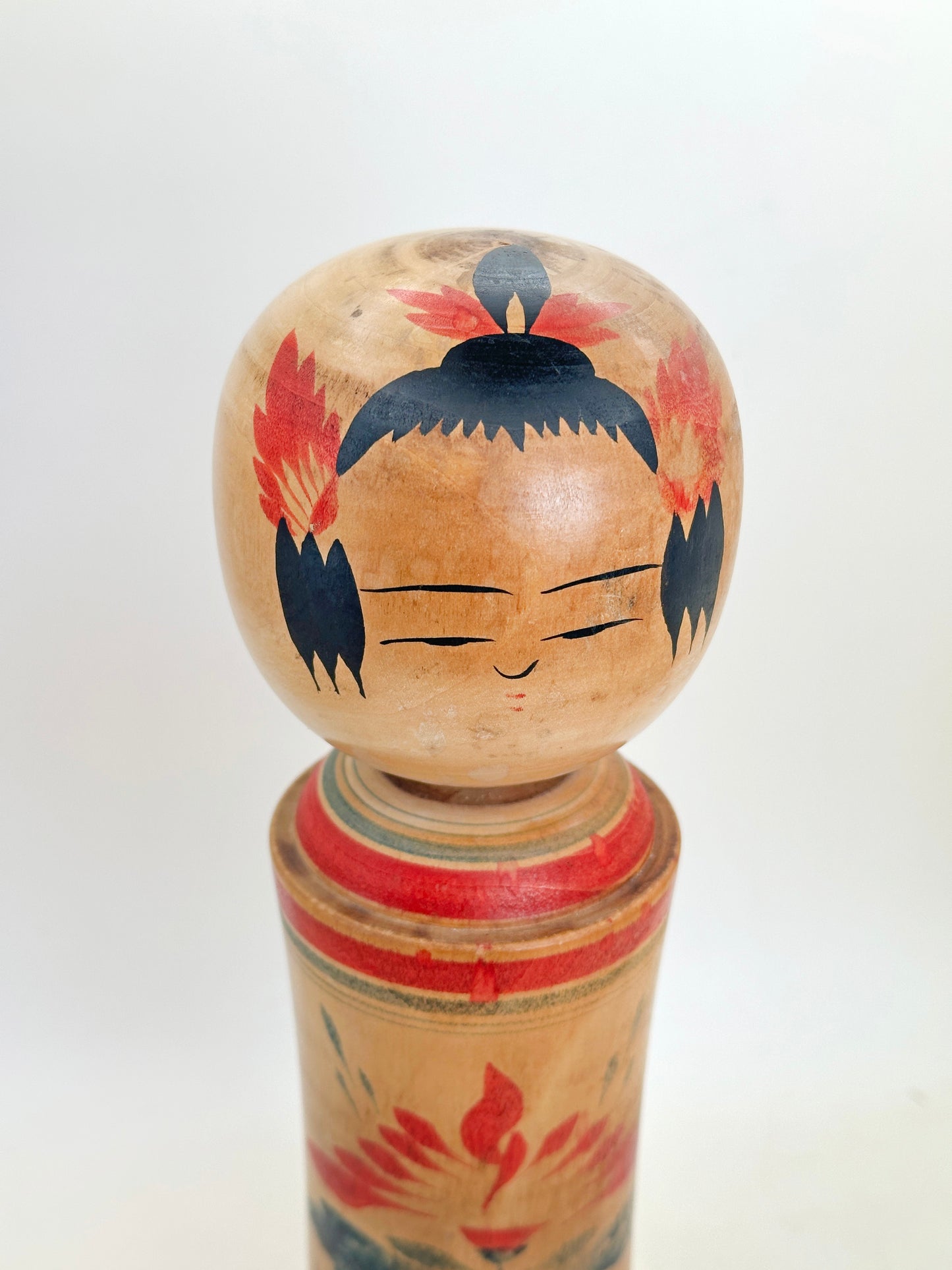 K25182 - Naruko Kokeshi by Mitsuo Matsuda 松田三夫