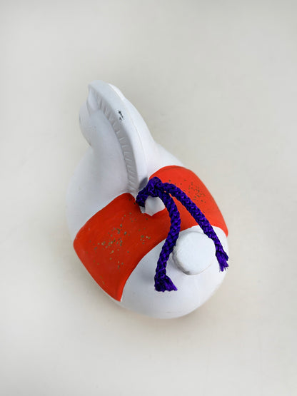 CB190 - Clochette en argile chevaline Dorei du Kogane Jinja 小金神社
