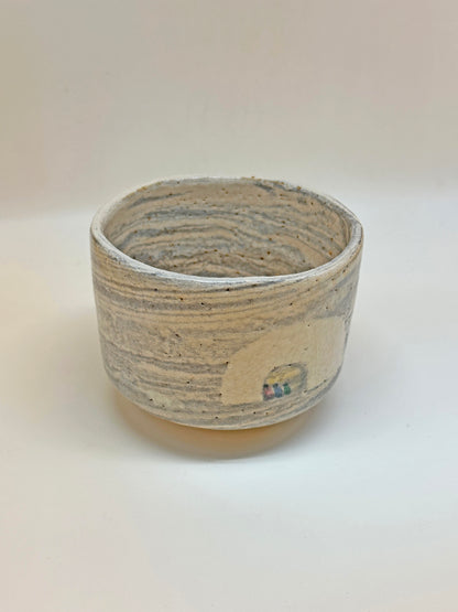 TC01 - Hagi-yaki Chawan Matcha Bowl 萩焼 茶碗