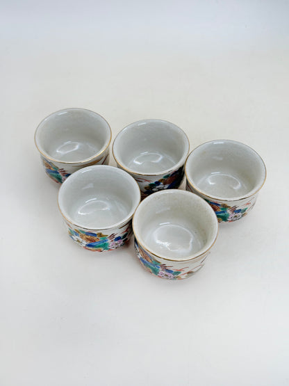 TB297 - Service à tasses Kutani-yaki 九谷焼