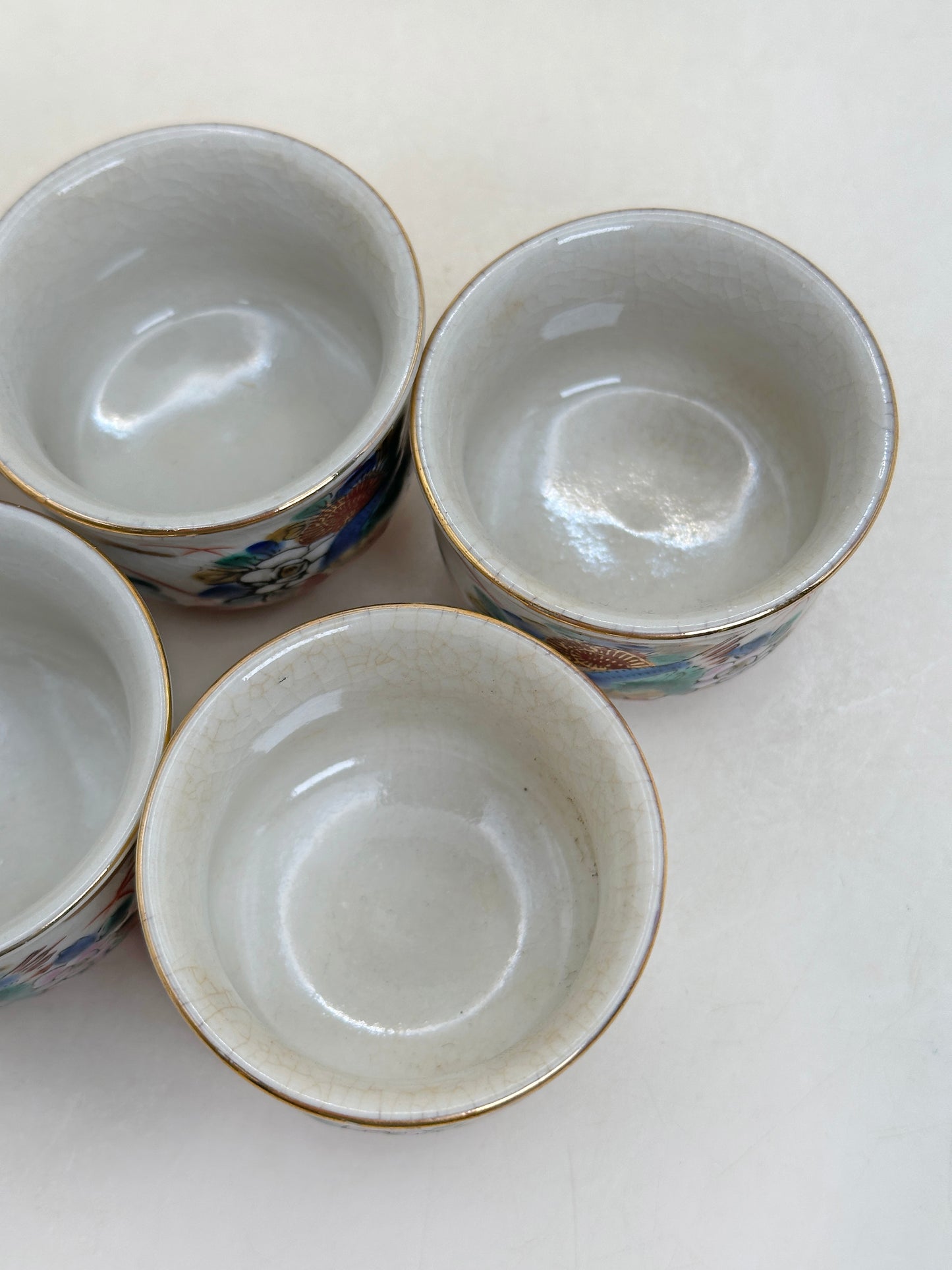 TB297 - Service à tasses Kutani-yaki 九谷焼