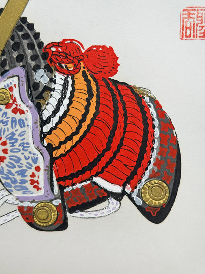 SHP312 - Shikishi Print by Miyamoto Seikō 宮本聖香