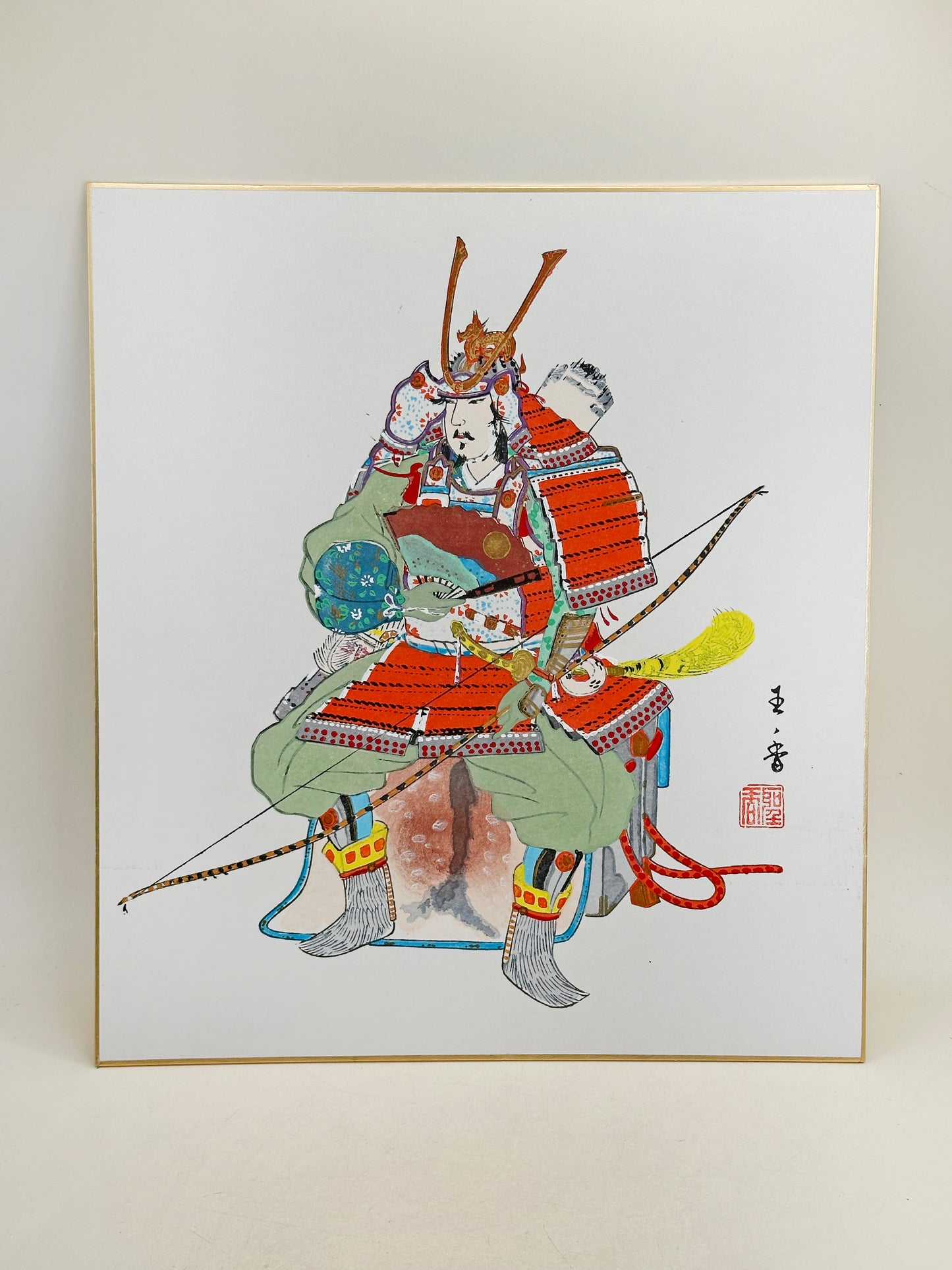 SHP313 - Shikishi Print by Miyamoto Seikō 宮本聖香
