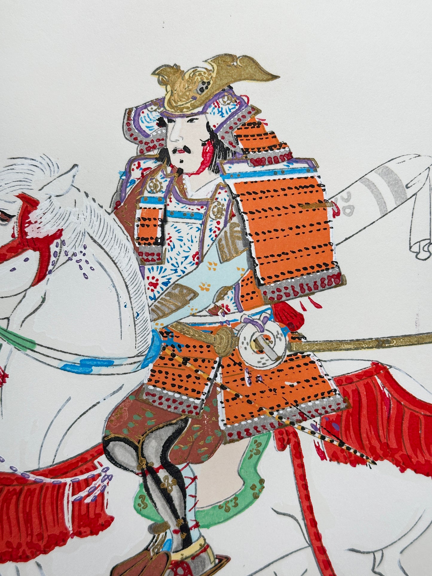 SHP311 - Estampe Shikishi de Miyamoto Seikō 宮本聖香