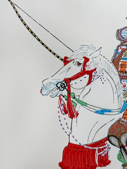 SHP311 - Estampe Shikishi de Miyamoto Seikō 宮本聖香