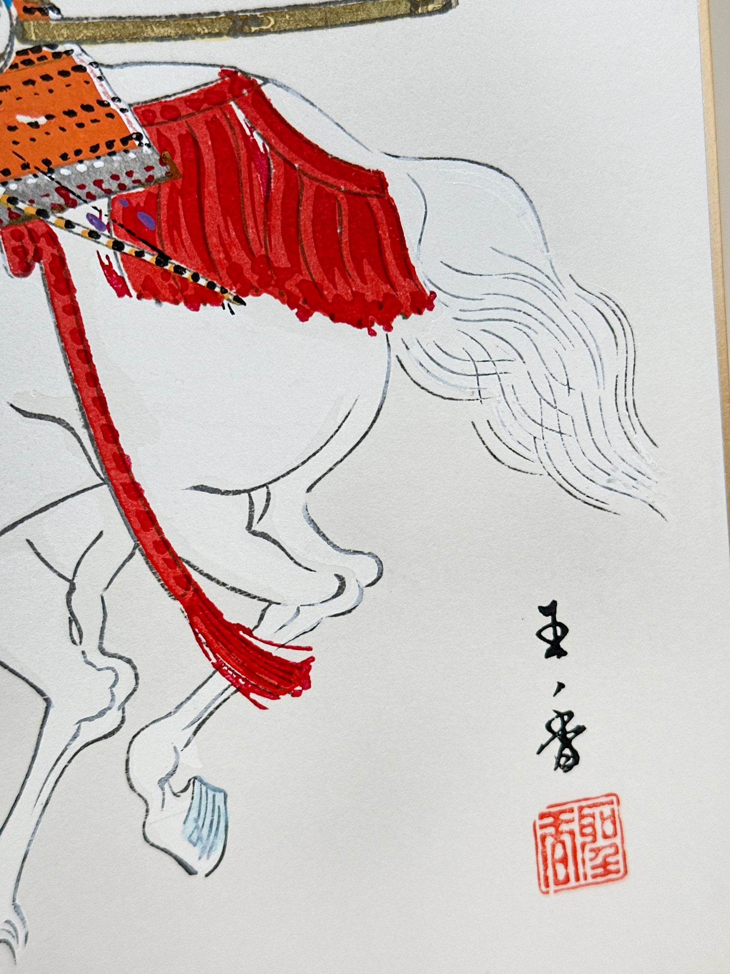 SHP311 - Estampe Shikishi de Miyamoto Seikō 宮本聖香