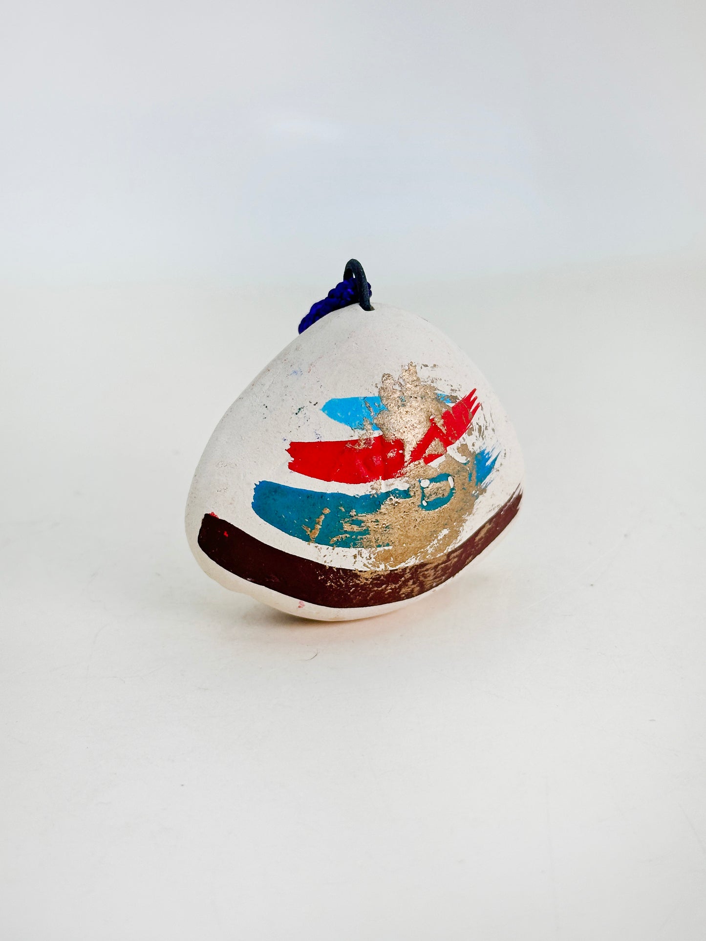 CB192 - Handmade Dorei Clay Bell of Clam 蛤