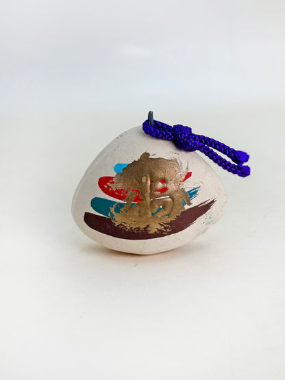 CB192 - Handmade Dorei Clay Bell of Clam 蛤