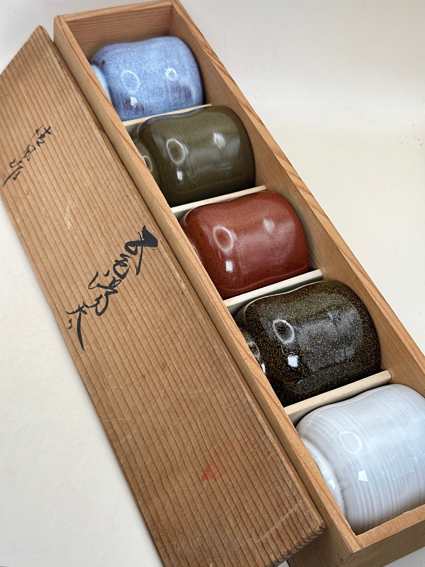 TB298 - Mino-yaki yunomi tea cups set 美濃焼