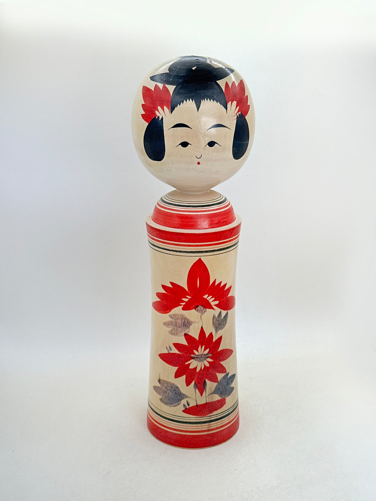 K30050 - Naruko kokeshi by Hiroshi Yusa 遊佐博志