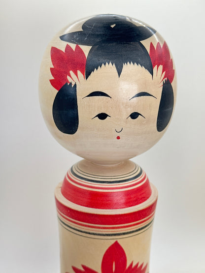 K30050 - Naruko kokeshi by Hiroshi Yusa 遊佐博志