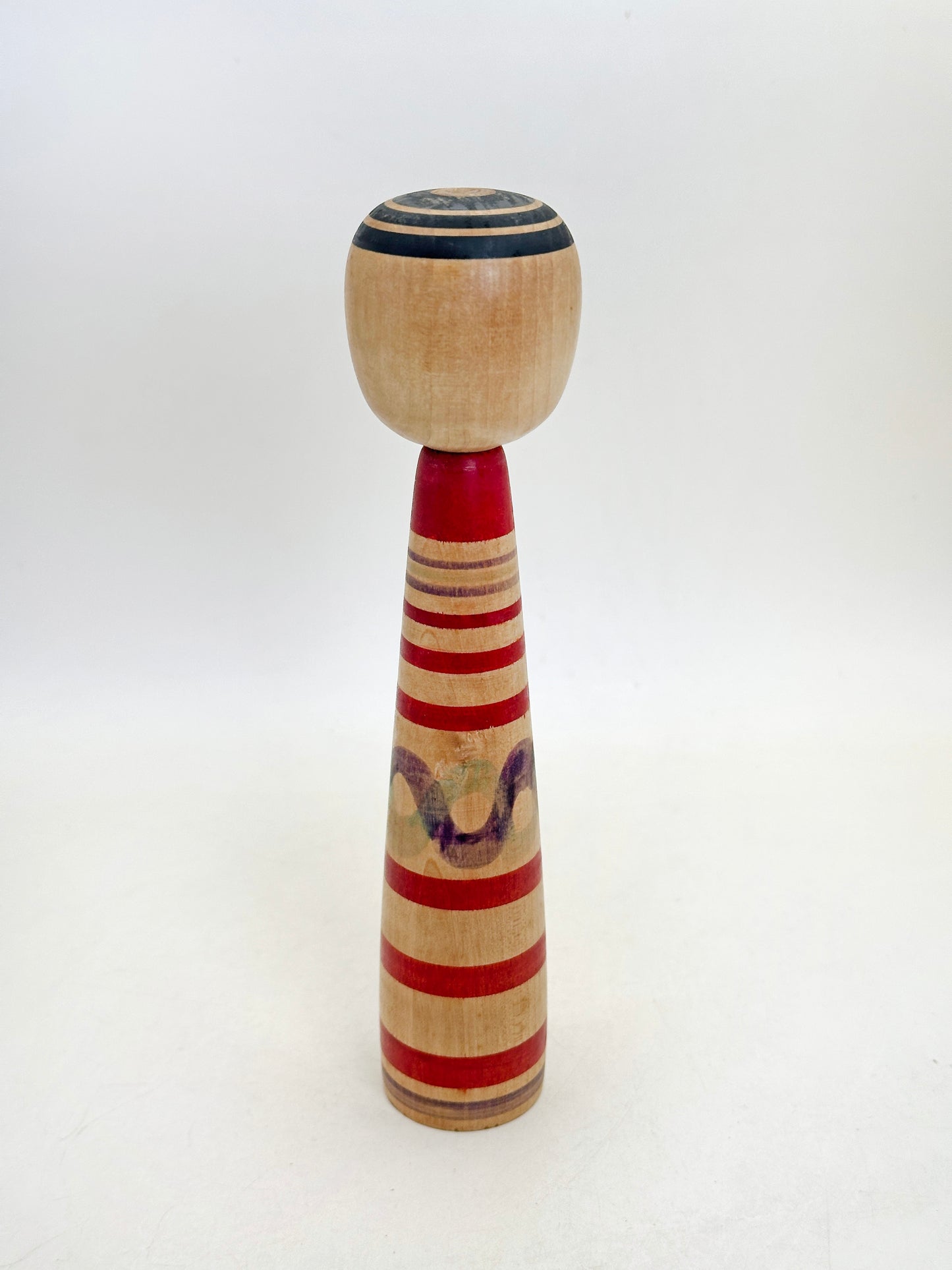 K18159 - Traditional Tsuchiyu Kokeshi by Kazue Abe 阿部計英