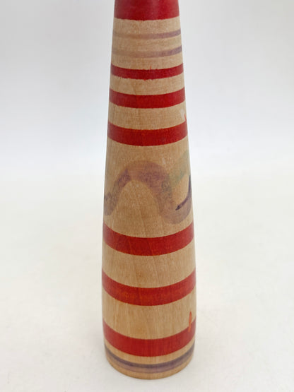 K18159 - Traditional Tsuchiyu Kokeshi by Kazue Abe 阿部計英