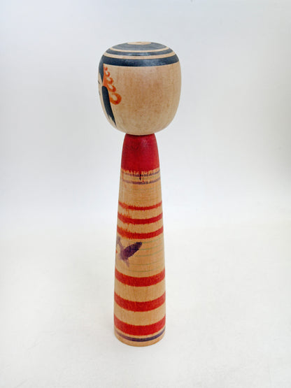 K18158 - Traditional Tsuchiyu Kokeshi by Kazue Abe 阿部計英