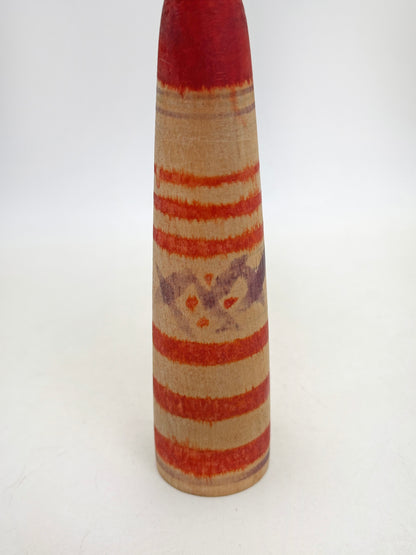 K18158 - Traditional Tsuchiyu Kokeshi by Kazue Abe 阿部計英