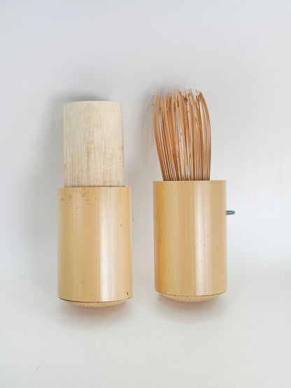 TC69 - RARE Chasen Travel Set 3 pieces 携帯茶筅