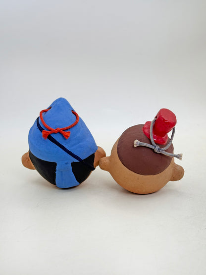 CB279 - Dorei clay bell from Hikosan 英彦山