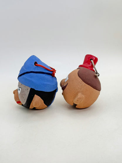 CB279 - Dorei clay bell from Hikosan 英彦山