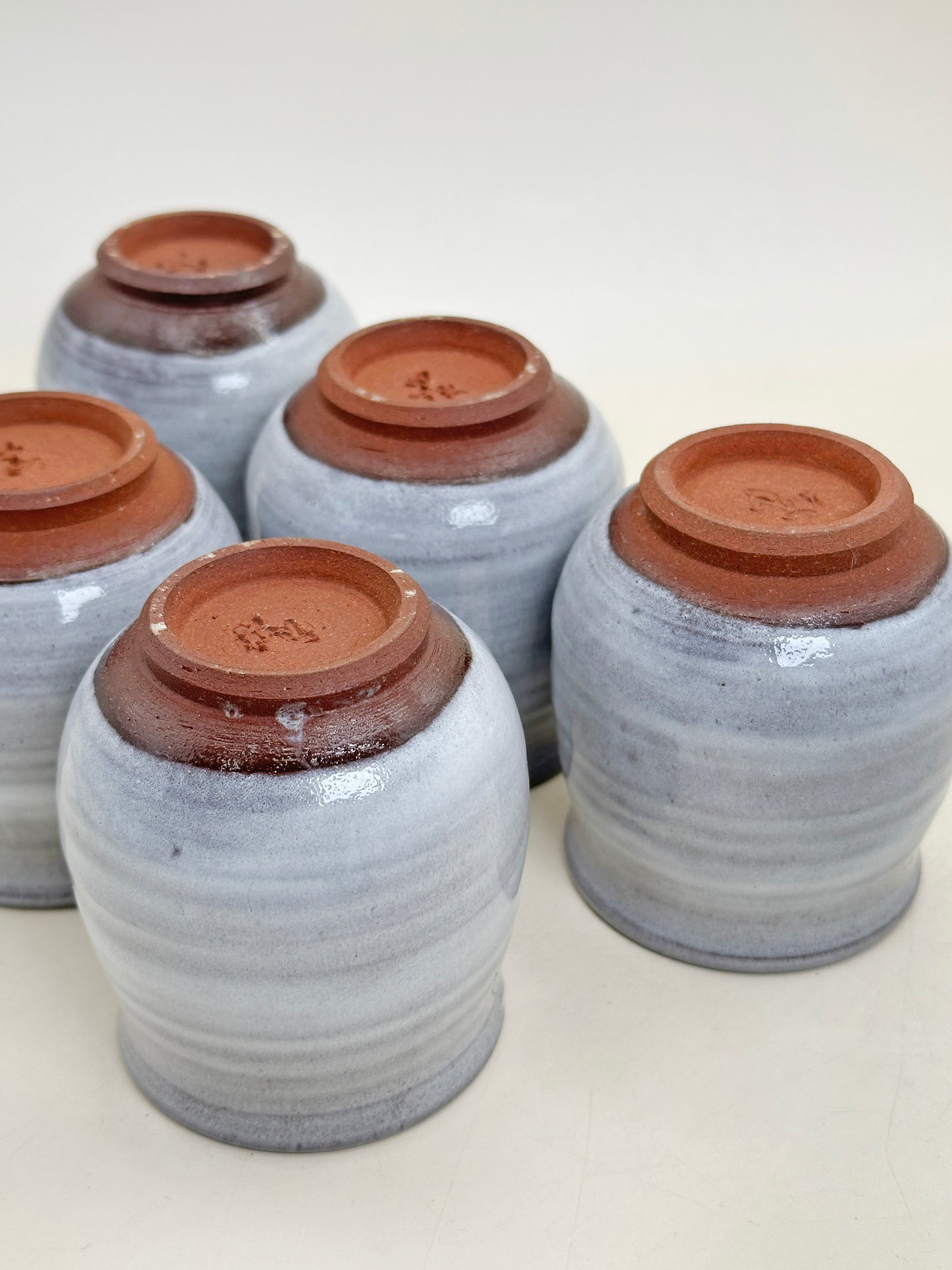 TB299 - Mino-yaki yunomi tea cups set 美濃焼