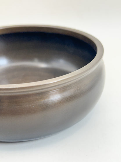 TC153 - Karakane Kensui Metal Waste Water Bowl 建水