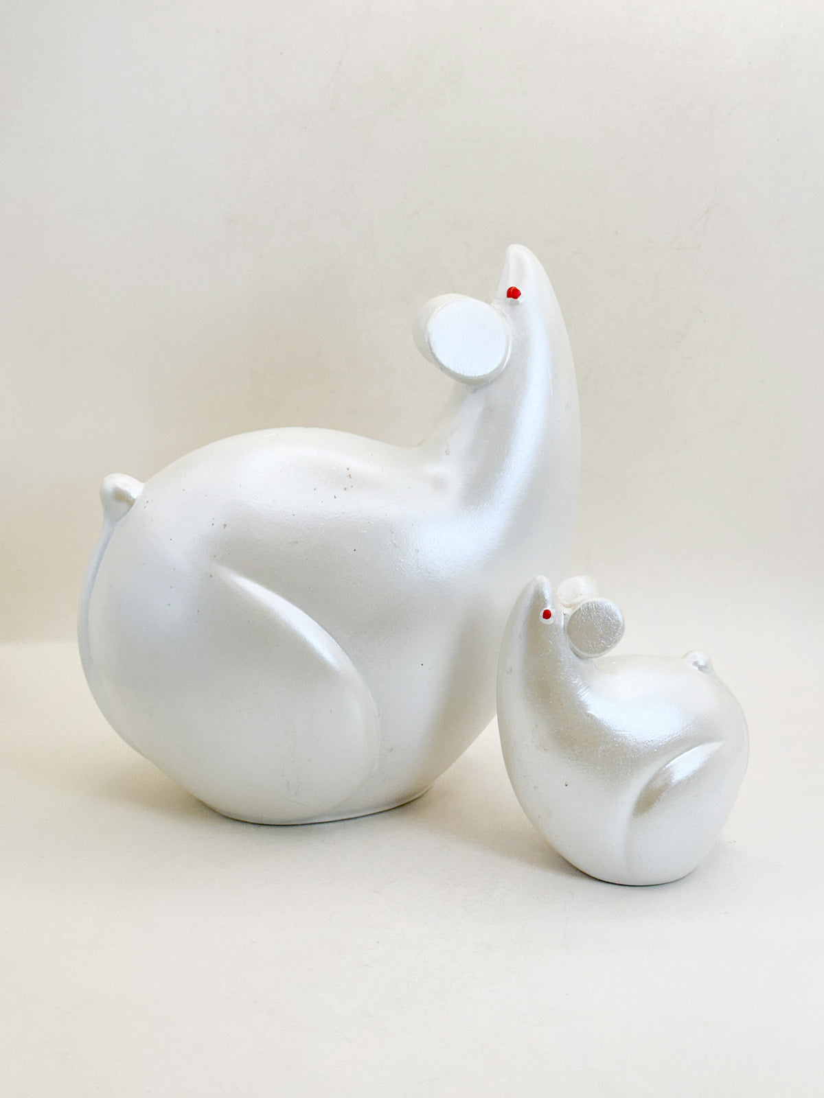FT619 - Tokoname Ware Rat Zodiac Figurine Set  常滑焼