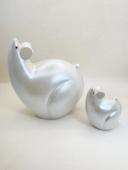 FT619 - Tokoname Ware Rat Zodiac Figurine Set  常滑焼