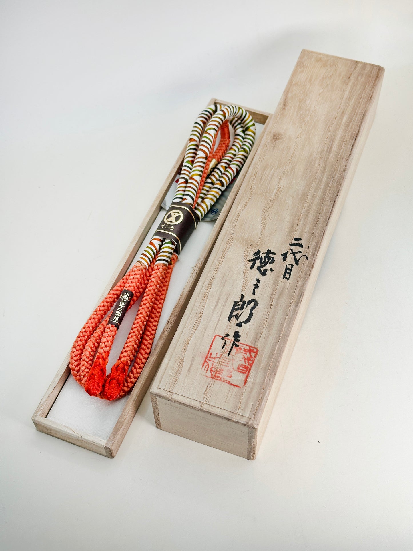FA12 - Obijime en kumihimo Iga traditionnel 伊賀組紐