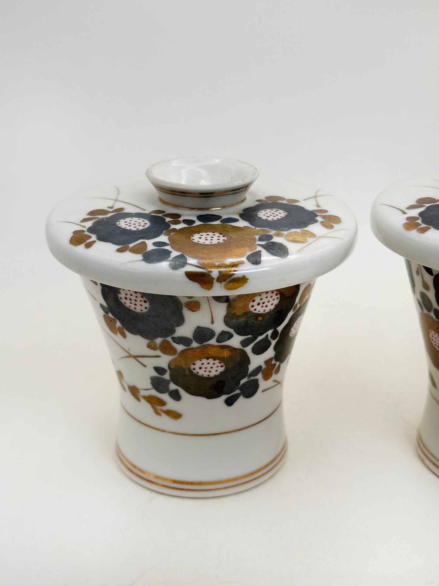TB301 -  Kutani-yaki lidded bowl set 九谷焼