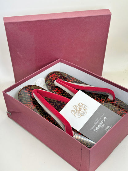 FA30 - Tsugaru-nuri geta sandals 津軽塗 - EU36