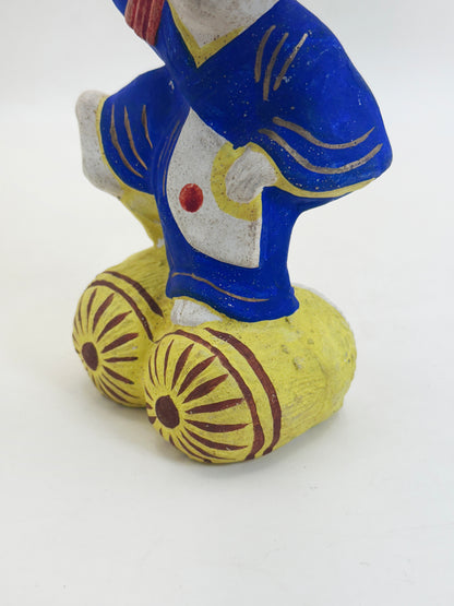 FT620 - Sanbasō Dancer Clay Doll – Kuzubata 葛畑土人形
