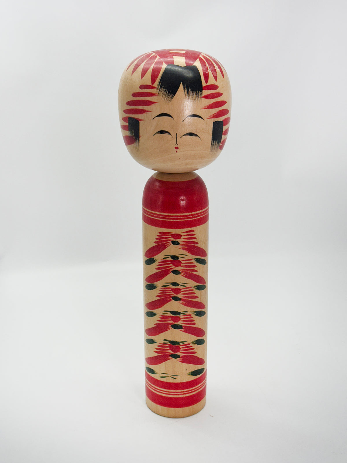 K35038 - Shingata Kokeshi by Hideko Takahashi 高橋英子