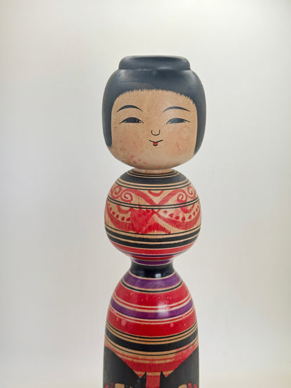 K30052 - Kokeshi de Tsugaru par Abo Muchihide 阿保六知秀