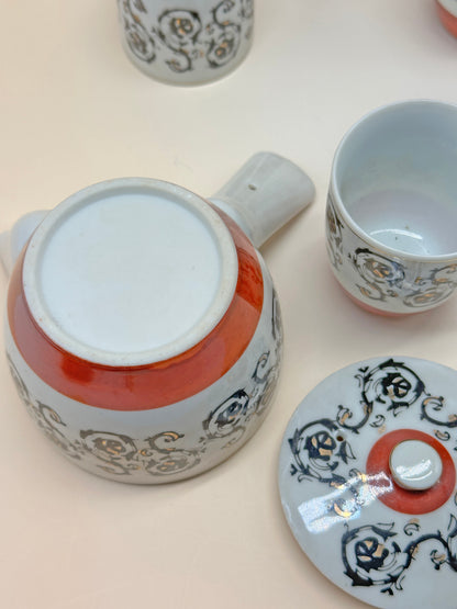 TB71 - Service à Théière Japonaise Ichimon Tōen 一文陶苑